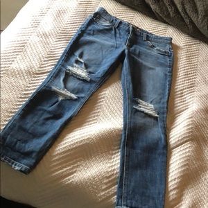 Joe’s The Billie Ankle boyfriend slim ankle jeans